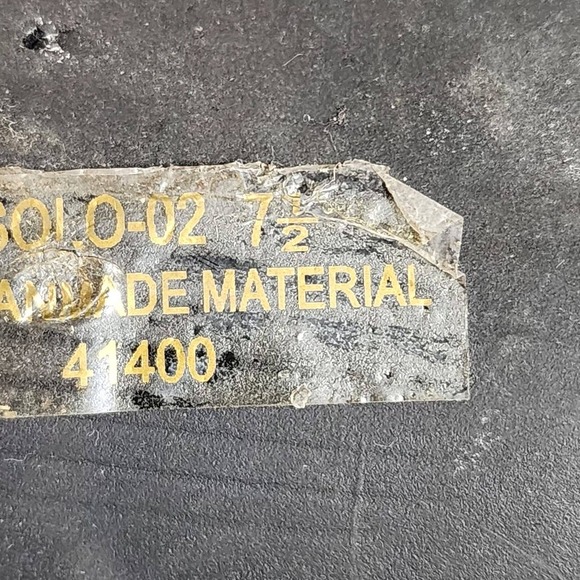 Bamboo Heels Swirl Print Open Toe Block Ankle Strap Sz 7.5 Party Shoes Used - Picture 9 of 13